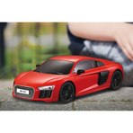 MASINA CU TELECOMANDA AUDI R8 ROSU CU SCARA 1 LA 24