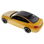 MASINA CU TELECOMANDA BMW M4 GALBEN CU SCARA 1 LA 14