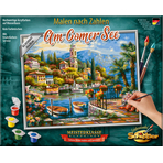 KIT PICTURA PE NUMERE SCHIPPER LACUL COMO ITALIA