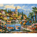 KIT PICTURA PE NUMERE SCHIPPER LACUL COMO ITALIA