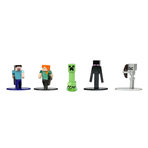 SET 20 FIGURINE METALICE MINECRAFT 4 CM