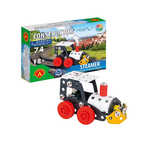 Set constructie 74 piese metalice Constructor Steamer Locomotiva cu aburi, Alexander