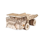 Set constructie cu mecanism Puzzle 3D BELAZ 75710 din lemn 453 piese @ EWA