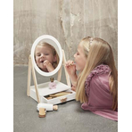 Oglinda fetitelor, din lemn, cu sertar, +3 ani, byASTRUP