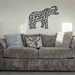 Puzzle 3D decorativ ELEPHANT din lemn 364 piese @ EWA