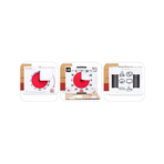 Ceas temporizator digital Time Timer Mare magnetic, Versiune noua, Robo