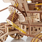 Puzzle 3D cu mecanism, din lemn, LUNOKHOD, 424 piese, EWA
