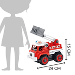 Set constructie Camion Pompieri cu radiocomanda