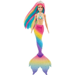 BARBIE PAPUSA DREAMTOPIA SIRENA ISI SCHIMBA CULOAREA