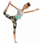 PAPUSA BARBIE MEREU IN MISCARE YOGA STYLE