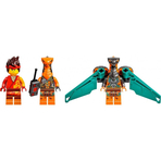 Set de construit - Lego Ninjago, Dragonul Evo de Foc al lui Kai 71762