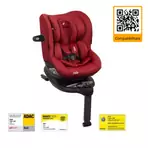 Joie - Scaun auto i-Spin 360° Merlot, nastere - 105 cm