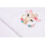 Prosop de baie bumbac 100% Girafa 75x75 cm