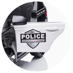 Masinuta electrica Chipolino Police SUV black