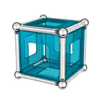Set de constructie magnetic Geomag, PRO-L, 50 piese