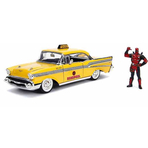 YELLOW TAXI CHEVY 1957 DEAD POOL SCARA 1 LA 24