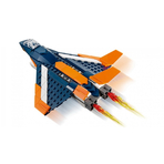 Set de construit - Lego Creator, Avion Supersonic 31126