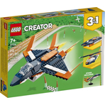 Set de construit - Lego Creator, Avion Supersonic 31126