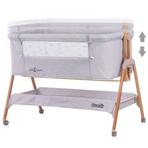 Patut Co-Sleeper Chipolino Sweet Dreams grey wood