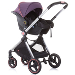 Carucior Chipolino Elite 3 in 1 lilac