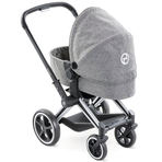 Carucior pentru papusi Smoby Cybex Corolle gri