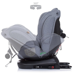 Scaun auto Chipolino 4Kid 0-36 kg platinum I-Size cu sistem Isofix