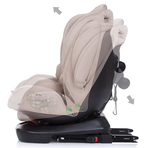 Scaun auto Chipolino 4Kid 0-36 kg humus I-Size cu sistem Isofix