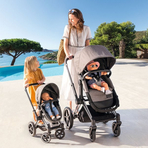 Carucior pentru papusi Smoby Cybex Corolle gri