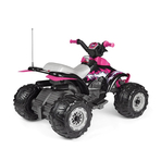 ATV Peg Perego Corral T-Rex, 330W, 12V, 3 ani +, Roz/ Negru