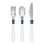 Set 3 Tacamuri Mari pentru Copii Navy