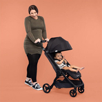 Carucior Compact Metro+ Ergobaby Black 0 - 22kg