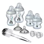 Kit biberoane nou-nascut Tommee Tippee Closer to Nature, 0 luni +, Ursuleti Panda