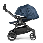 Carucior 3 in 1 Peg Perego Book 51 Titania Primoviaggio SL, 0-22 kg, Futura Indigo, Bleumarin