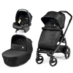 Carucior 3 in 1 Peg Perego Book 51 Titania Primoviaggio SL, 0-22 kg, Futura Ardesia, Gri inchis