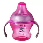 Cana de tranzitie Tommee Tippee, 150 ml, 4-7 luni, Roz, 1 buc