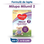 Lapte praf Milupa Milumil 2, 600g, 6-9 luni