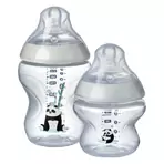 Kit biberoane nou-nascut Tommee Tippee Closer to Nature, 0 luni +, Ursuleti Panda