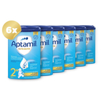 Pachet 6 x Lapte praf Nutricia Aptamil Junior 2+, 800g, 24 luni+