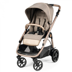 Carucior 3 in 1 Peg Perego Veloce, Lounge, 0 - 22 kg, Mon Amour, Bej / Roz