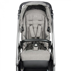 Carucior 3 in 1 Peg Perego Veloce, Lounge, 0 - 22 kg, City Grey, Gri / Alb