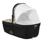 Carucior 3 in 1 Peg Perego Veloce, Lounge, 0 - 22 kg, Graphic Gold, Negru / Bej