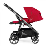 Carucior 3 in 1 Peg Perego Veloce, Lounge,  0 - 22 kg, Red Shine, Rosu