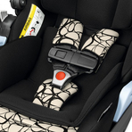 Carucior 3 in 1 Peg Perego Veloce, Lounge, 0 - 22 kg, Graphic Gold, Negru / Bej