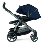 Carucior 3 in 1 Peg Perego Book, Primoviaggio SL,  0 - 22 kg, Eclipse, Bleumarin