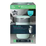 Cos pentru scutece Tommee Tippee Sangenic Twist and Click Reciclabil, Verde/Gri