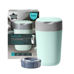 Cos pentru scutece Tommee Tippee Sangenic Twist and Click Reciclabil, Verde/Gri