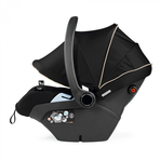 Carucior 3 in 1 Peg Perego Veloce, Lounge, 0 - 22 kg, Graphic Gold, Negru / Bej