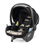 Carucior 3 in 1 Peg Perego Veloce, Lounge, 0 - 22 kg, Graphic Gold, Negru / Bej