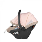 Carucior 3 in 1 Peg Perego Veloce, Lounge, 0 - 22 kg, Mon Amour, Bej / Roz