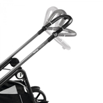 Carucior 3 in 1 Peg Perego Veloce, Primoviaggio SL, 0 - 22 kg, City Grey, Gri / Alb